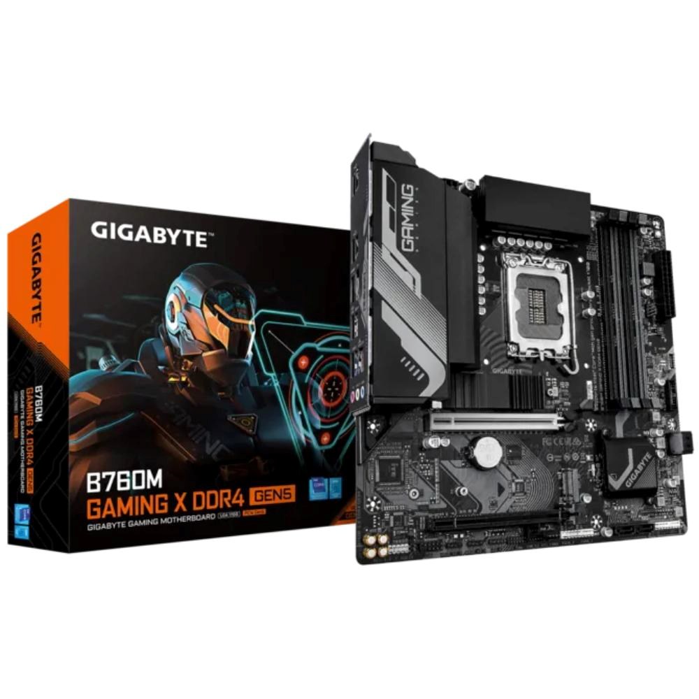 GIGABYTE MB Sc LGA1700 B760M G X DDR4 GEN5,  Intel B760,  1x HDMI,  1xDP,  4xDDR4,  mATX0 