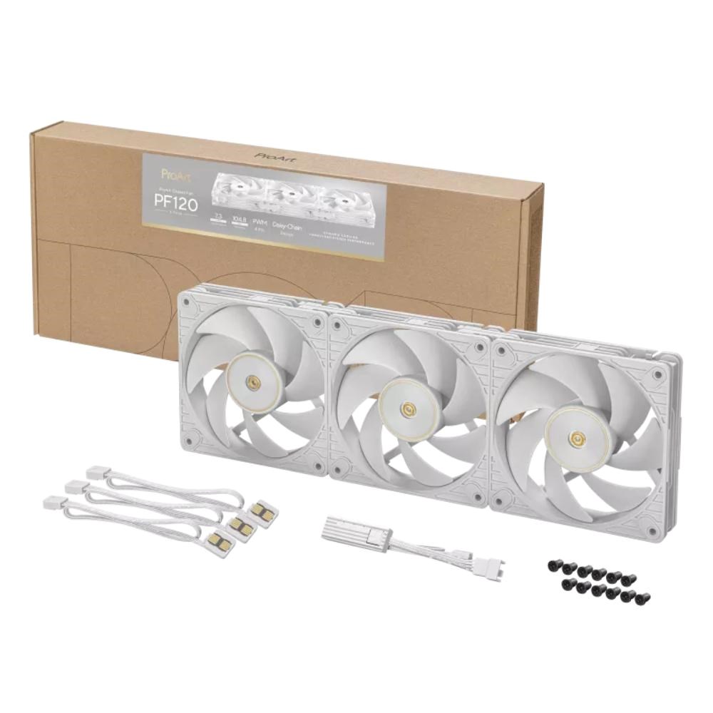 ASUS Ventilátor PROART PF120 3in1,  3x120mm,  bílá17 