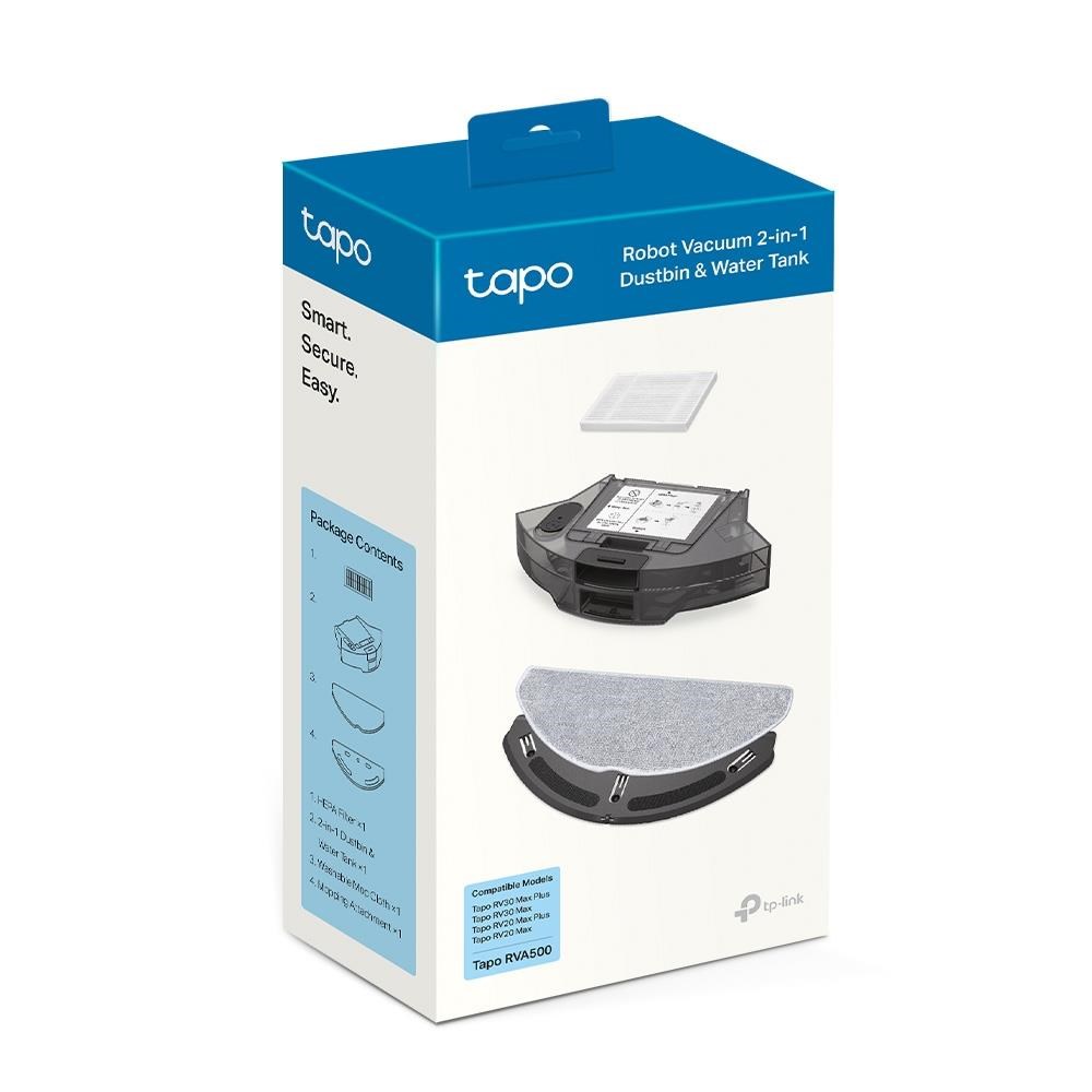 TP-Link Tapo RVA500 sada 2v1 (nádržka,  HEPA filtr,  nástavec,  utěrka) pro Tapo RV30/ RV20 Max plus,  RV30/ RV20 Max4 