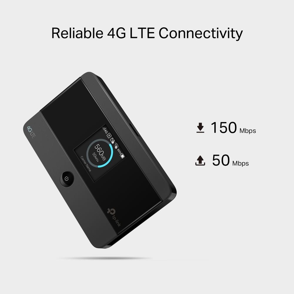 TP-Link M7352 přenosný WiFi4 router (4G LTE,  2, 4GHz,  1xUSB-C,  1xnanoSIM,  1xmicroSD)5 