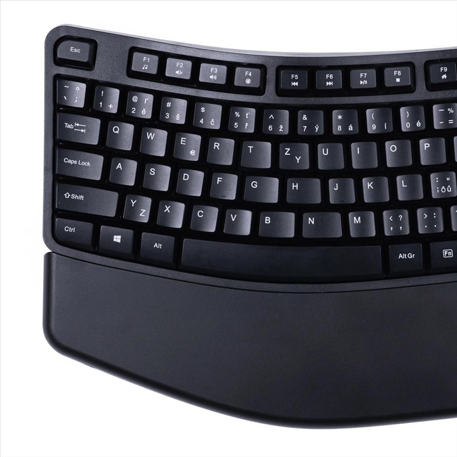 Hama ergonomická klávesnica EKC-400,  odnímateľná podložka pod zápästie3 