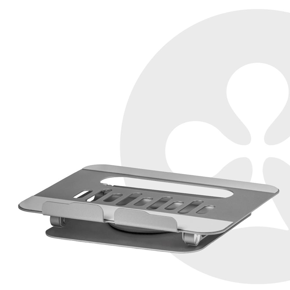 Club3D Nastavitelný hliníkový stojan pro notebook s USB-C hubem na 2xUSB,  1xHDMI,  2xUSB-C,  1xRJ45,  360°,  100W,  4K60Hz7 