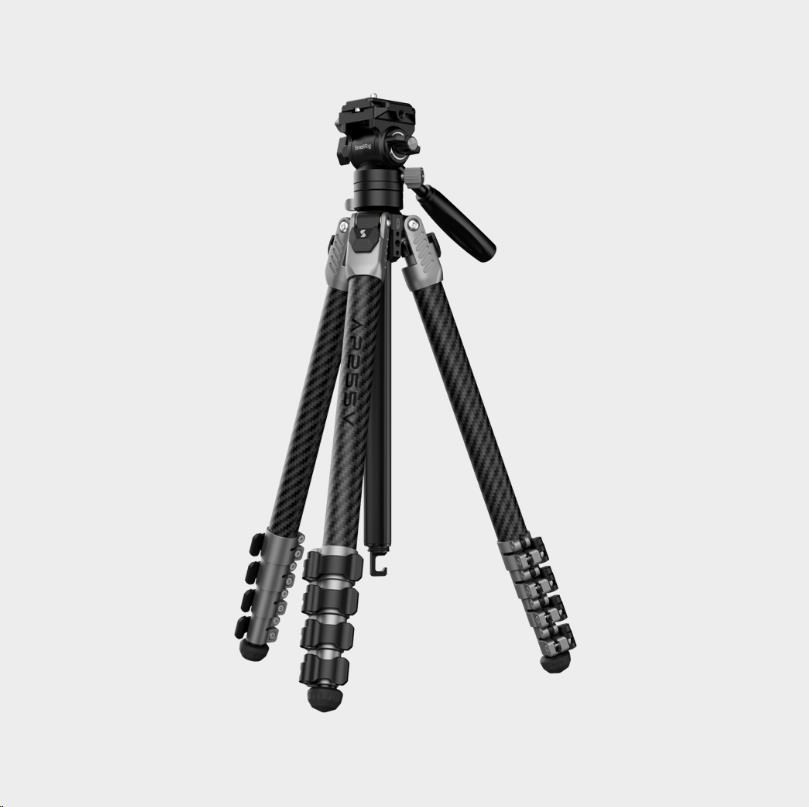 Smallrig 5477 Portable Video Carbon Fiber Tripod AP255Pro2 