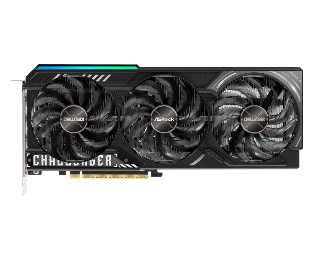 ASRock VGA AMD Radeon RX 9070 XT Challenger 16GB, RX 9070 XT, 16GB GDDR6, 3xDP, 1x HDMI1 