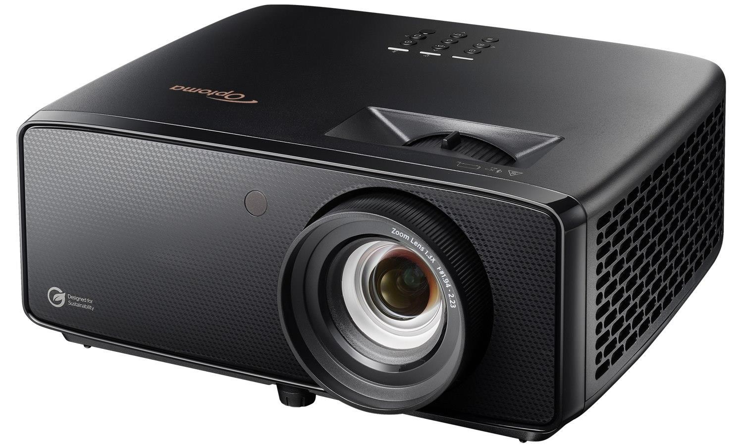 Optoma projektor UZ38X (DLP,  Dual-laser,  UHD,  3800 ANSI,  2xHDMI,  RS232,  USB-A power,  12V trigger)2 