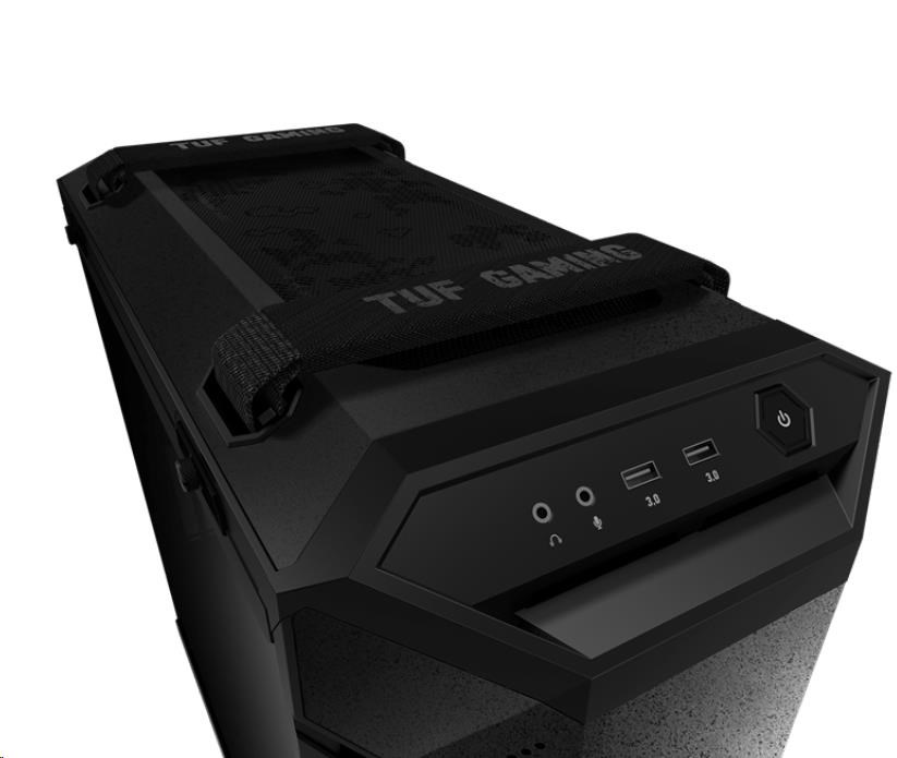 ASUS skriňa TUF GAMING GT501 BLACK AURA,  EATX,  Mid-Tower,  čierna10 