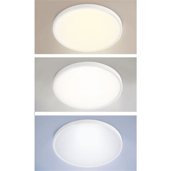 Solight LED osvětlení s dálkovým ovladačem Estela White UGR,  40W,  4300lm,  40cm,  URG<19,  závěsné i přisazené5 