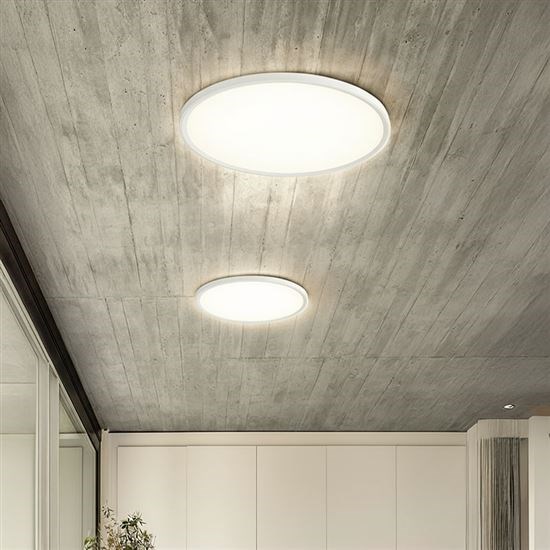 Solight LED osvětlení s dálkovým ovladačem Estela White,  50W,  5400lm,  60cm,  URG<19,  závěsné i přisazené1 