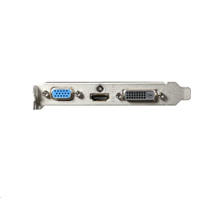 GIGABYTE VGA NVIDIA GV-N710D3-2GL 2.0,  GT 710,  2GB DDR3,  1xHDMI,  1xDVI,  1xVGA4 