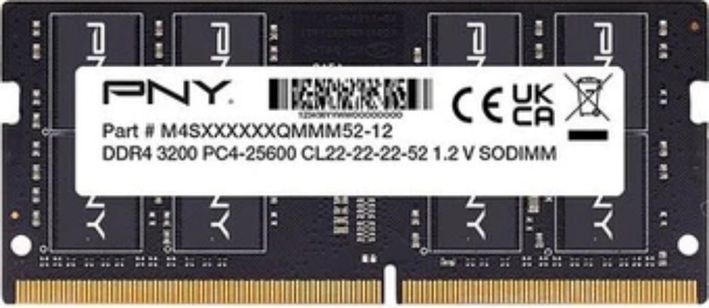 PNY SODIMM DDR4 16GB 3200MHz CL222 