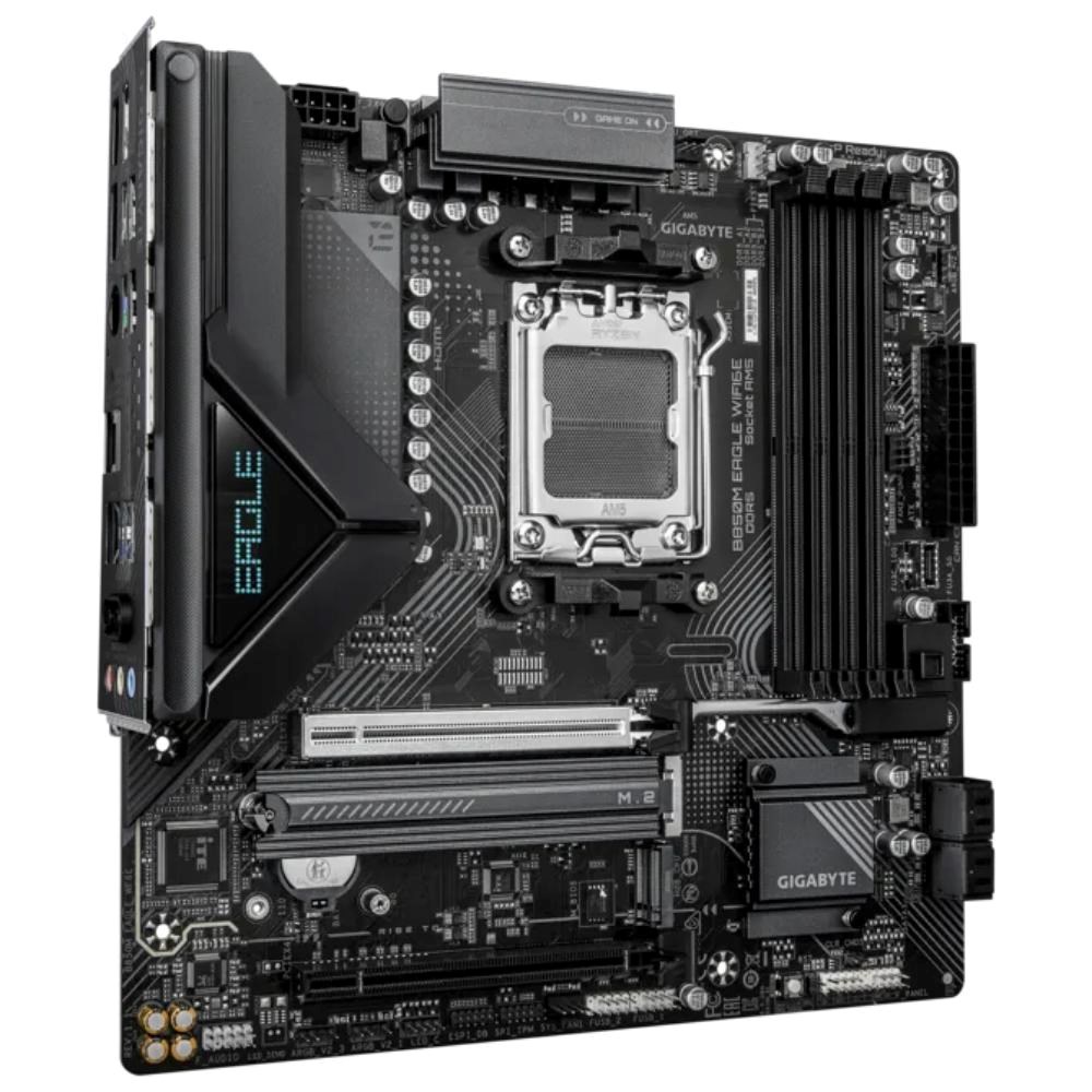 GIGABYTE MB Sc AM5 B850M EAGLE WF6E,  AMD B850,  4xDDR5,  1xHDMI,  2xDP,  Wifi,  mATX2 