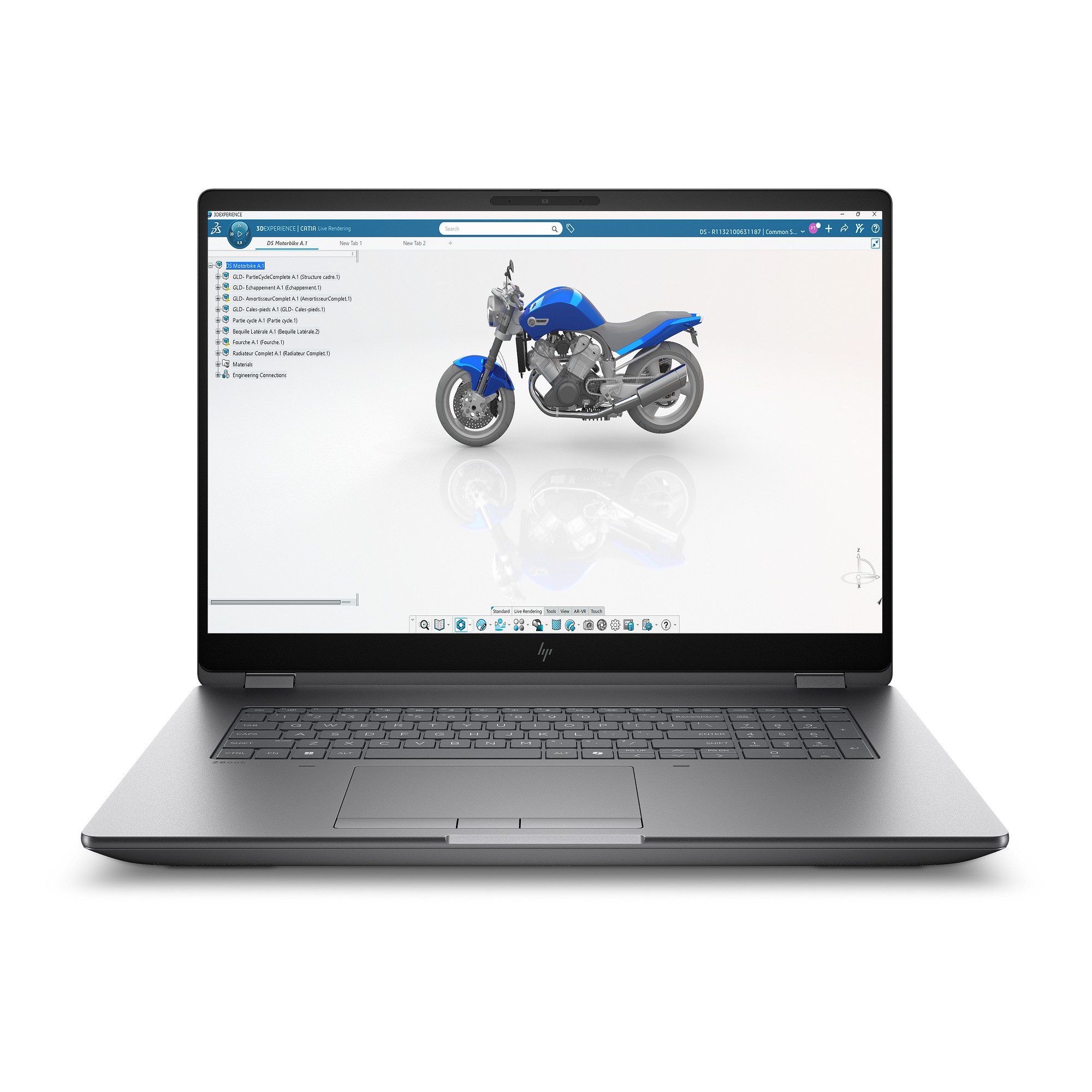 HP NTB Zbook Fury 18 G1i Ultra 7 255HX,  RTX PRO 1000 8GB Bl,  1x32GB, 1TGB, WQXGA 500n, WiFi7, BT, NFC, FpS, SCR, Win11Pro, 3y pur0 