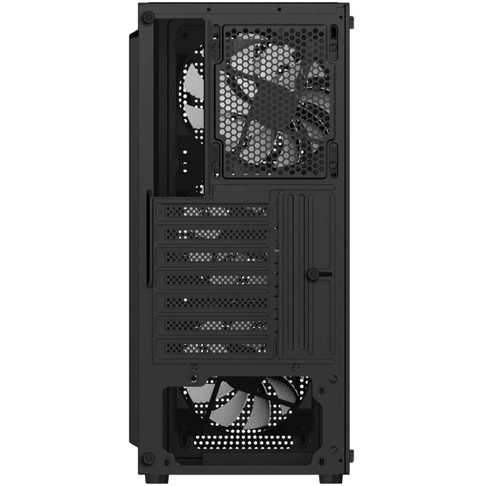 EVOLVEO Xenon,  skříň ATX,  4x ARGB ventilátor 120mm,  přední panel airflow mesh,  černá3 