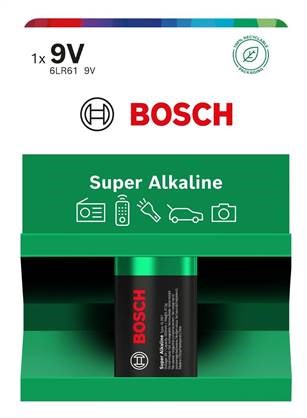 Bosch 6LR61SA1B/ 00 Super Alkaline 9V (Blistr 1 ks)0 