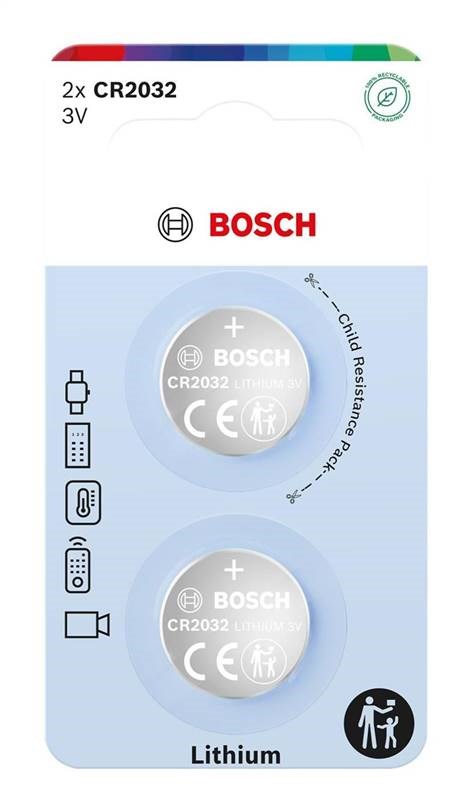 Bosch CR2032B2/ 00 Lithium (Blistr 1 ks)0 