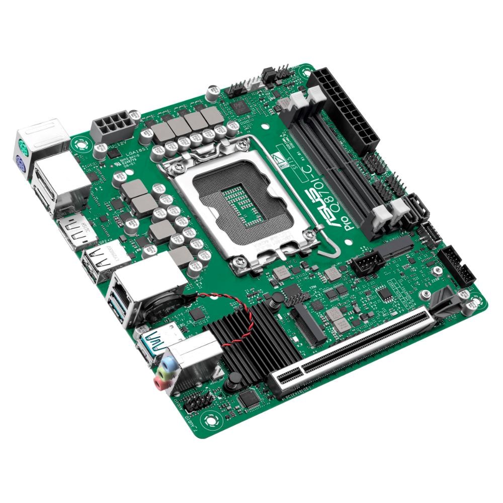 ASUS MB Sc LGA1851 PRO Q870I-C-CSM,  Intel Q870,  4xDDR5,  2xDP,  1xHDMI,  Mini-ITX0 