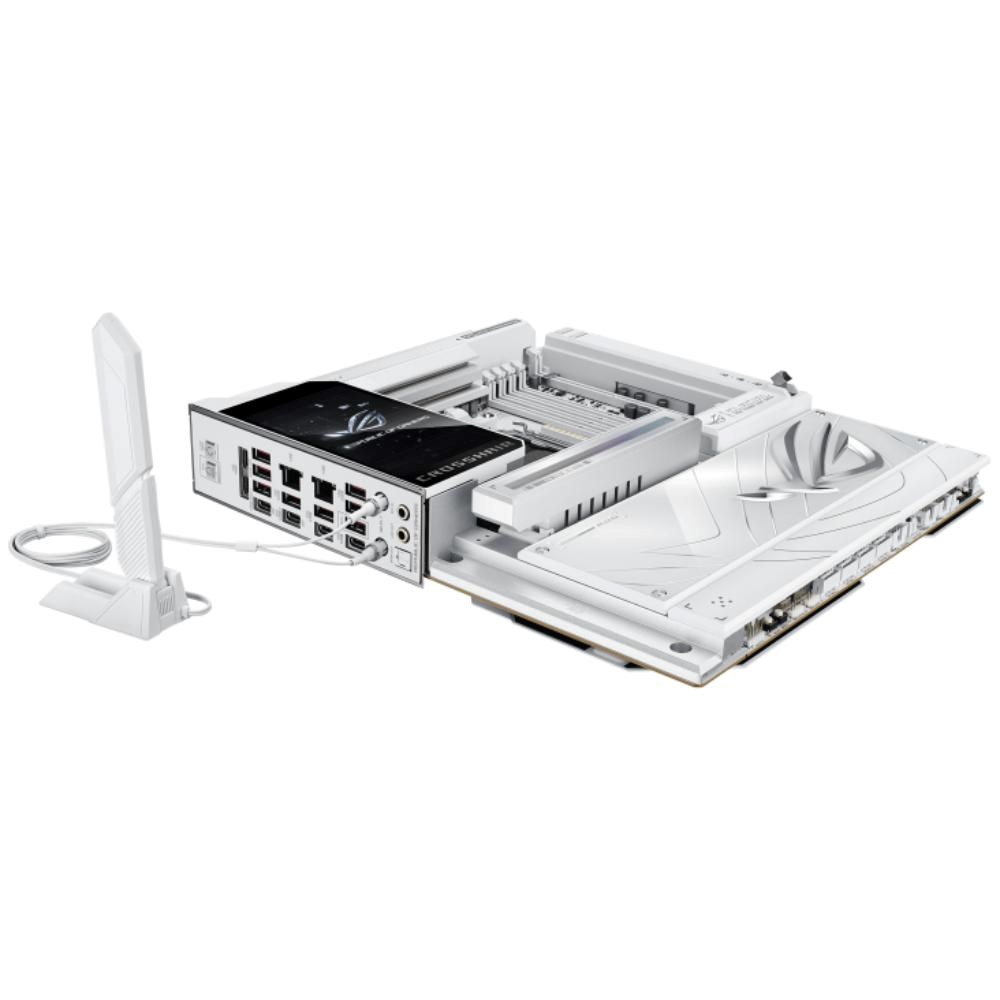ASUS MB Sc AM5 ROG CROSSHAIR X870E GLACIAL,  AMD X870E,  2xDDR5,  WiFi,  2xUSB4,  E-ATX12 