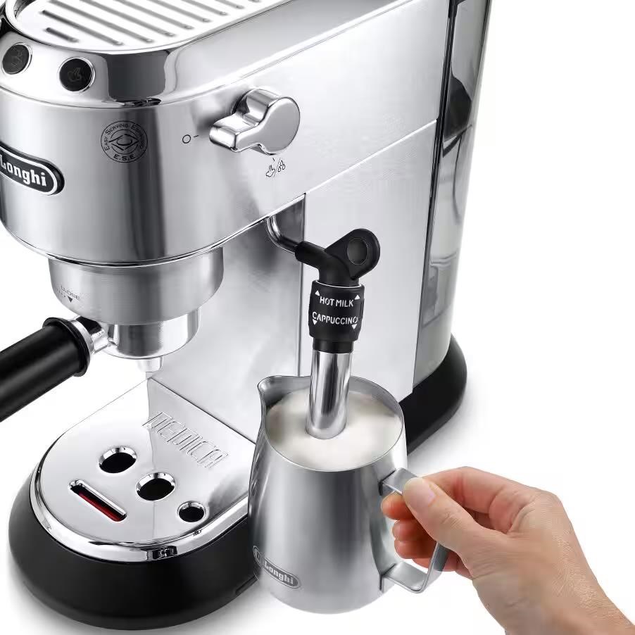 DeLonghi Dedica EC685.M Style pákový kávovar,  1300 W,  Cappuccino systém,  stříbrná3 