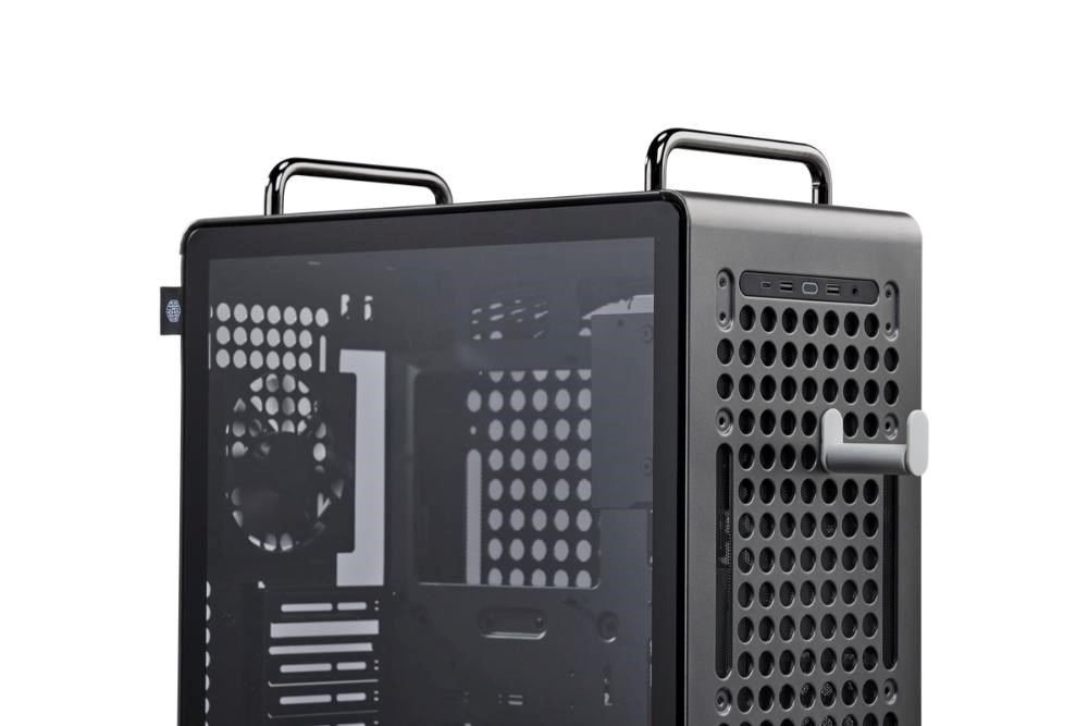 Cooler Master case QUBE 540,  ATX,  Průhledná bočnice,  1x120mm Fan,  Černá5 