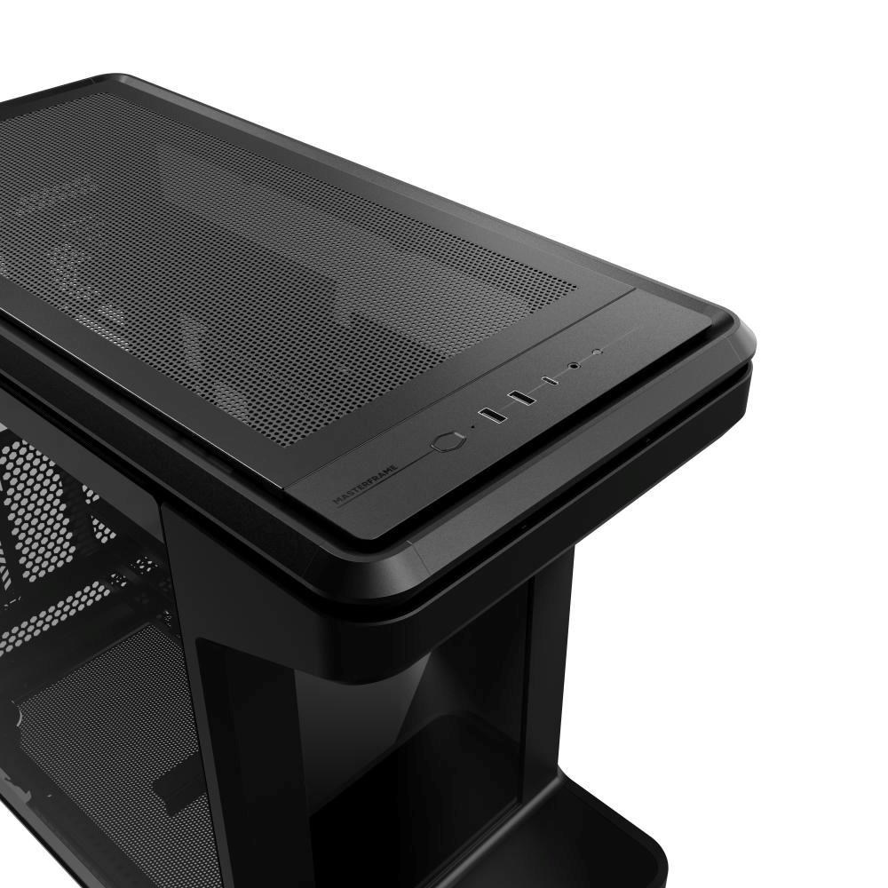 Cooler Master case MASTERFRAME 360 Stage LCD,  ATX,  Průhledná bočnice,  Černá7 