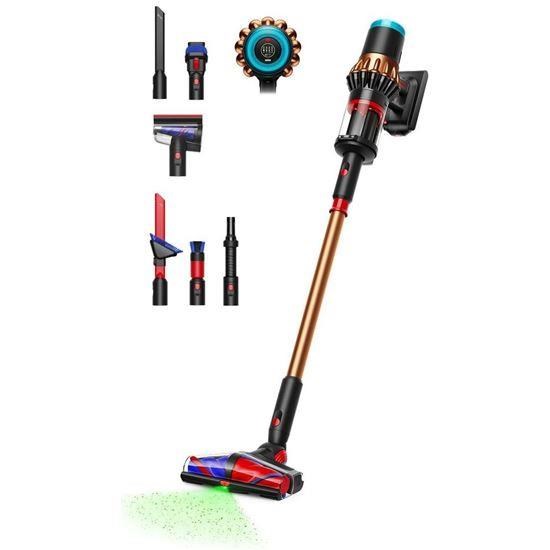 Dyson V16 Piston Animal + Sada pro šetrný detailní úklid černá/ měděná tyčový vysavač0 