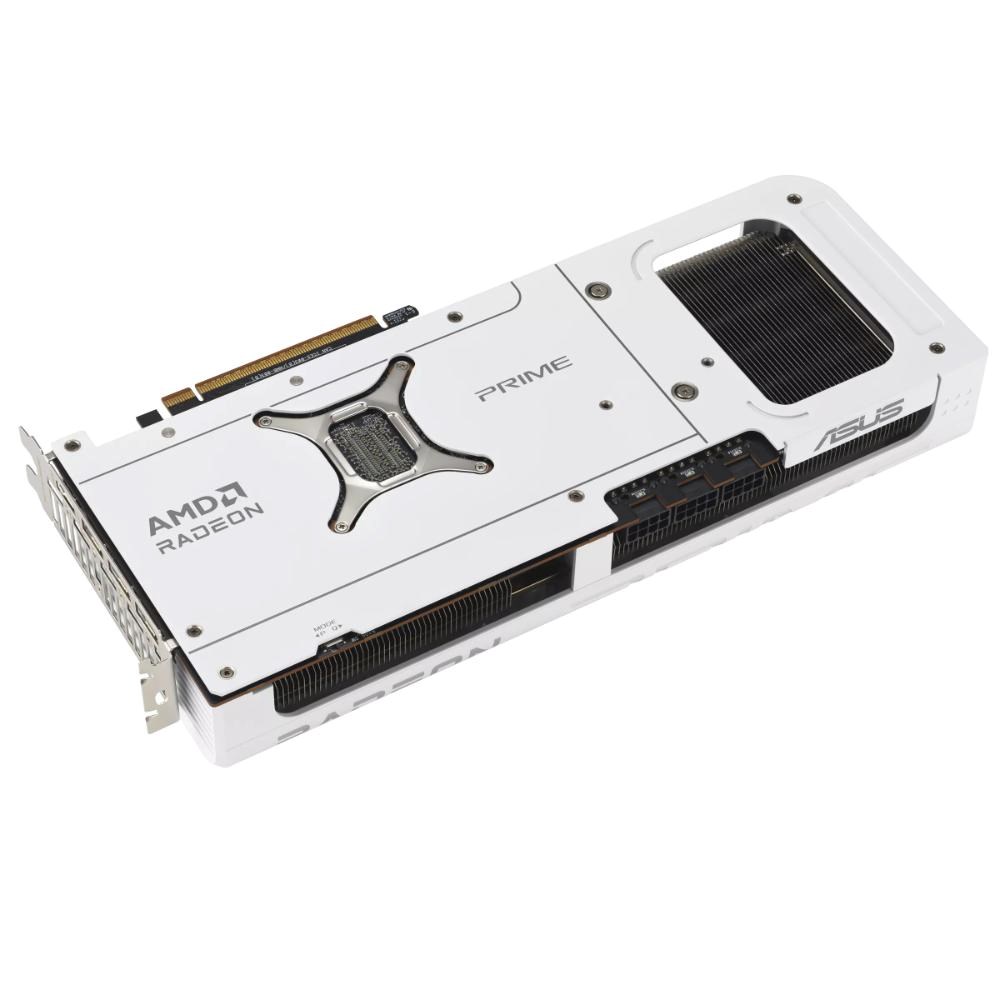 ASUS VGA AMD RADEON RX 9070 XT PRIME 16GB OC WHITE,  RX 9070 XT,  16GB GDDR6,  3xDP,  1xHDMI10 
