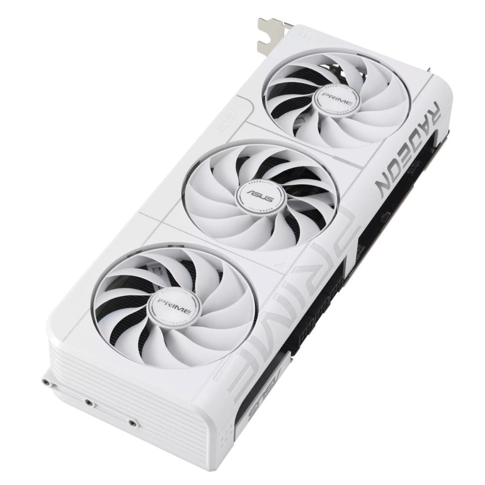 ASUS VGA AMD RADEON RX 9070 XT PRIME 16GB OC WHITE,  RX 9070 XT,  16GB GDDR6,  3xDP,  1xHDMI6 