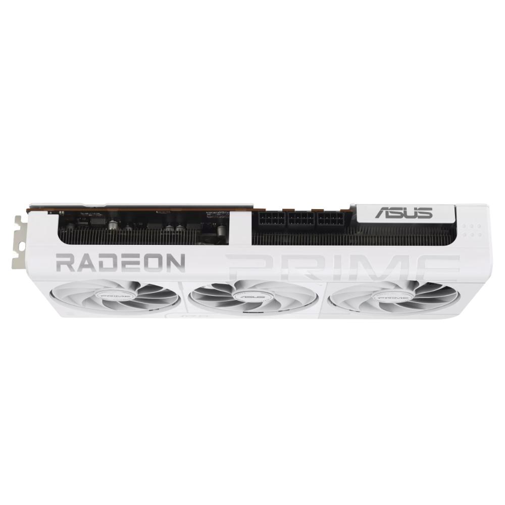 ASUS VGA AMD RADEON RX 9070 XT PRIME 16GB OC WHITE,  RX 9070 XT,  16GB GDDR6,  3xDP,  1xHDMI14 