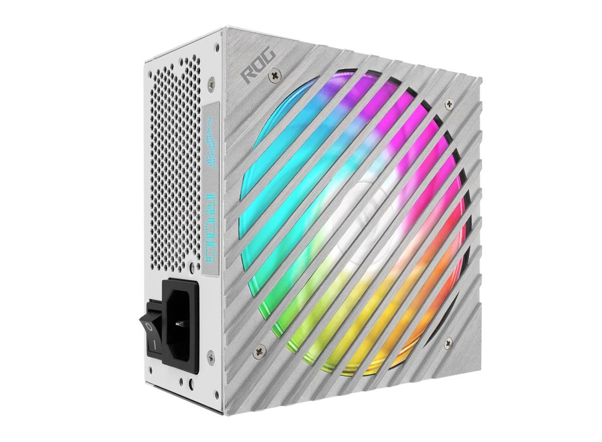BAZAR - ASUS zdroj ROG Loki SFX-L 850W White Edition,  80+ Platinum,  ARGB (Bez příslušenství)2 