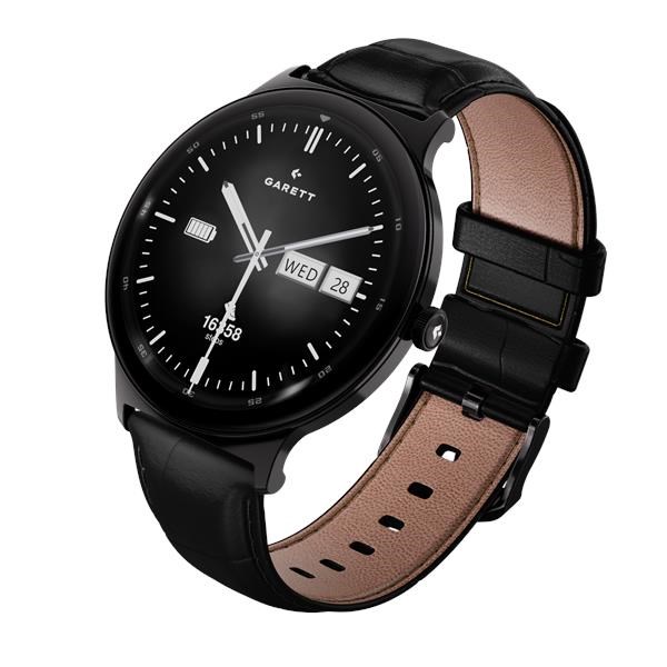 Garett Smartwatch Quantum Black Steel5 