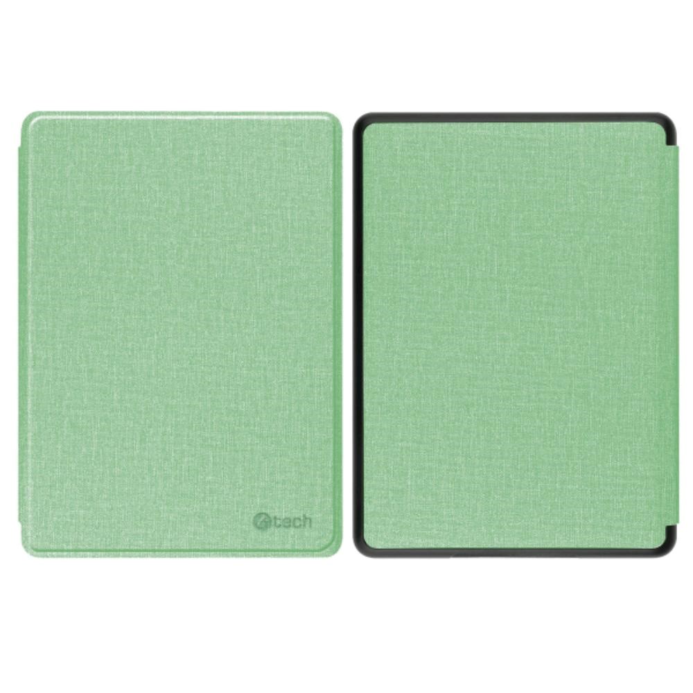 C-TECH PROTECT pouzdro pro Amazon Kindle TOUCH 2024,  WAKE/ SLEEP funkce,  hardcover,  matcha2 