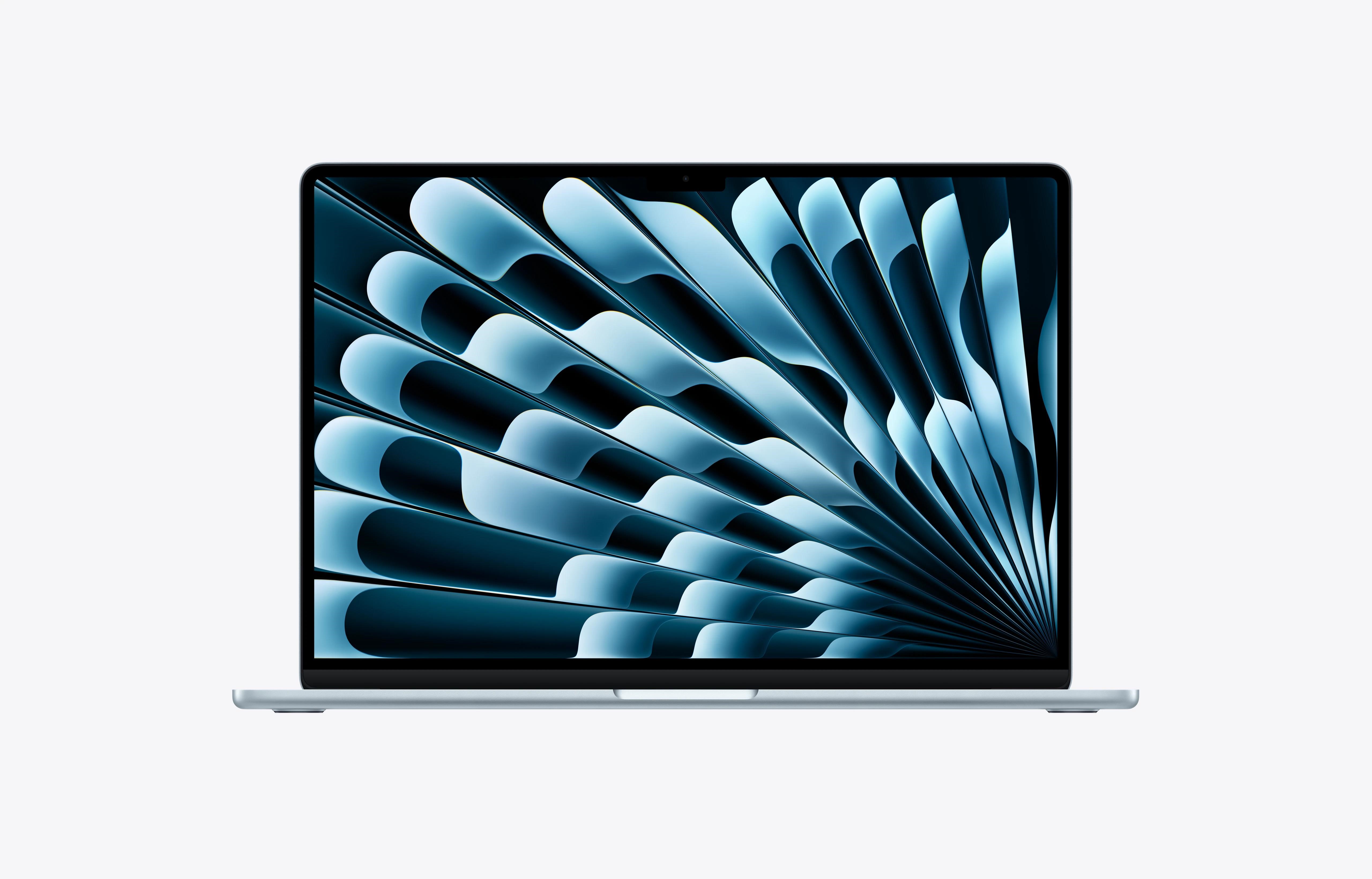 MacBook Air 15"" M5 chip  with 10-core CPU and 10-core GPU,  16GB,  512GB SSD - Sky Blue3 