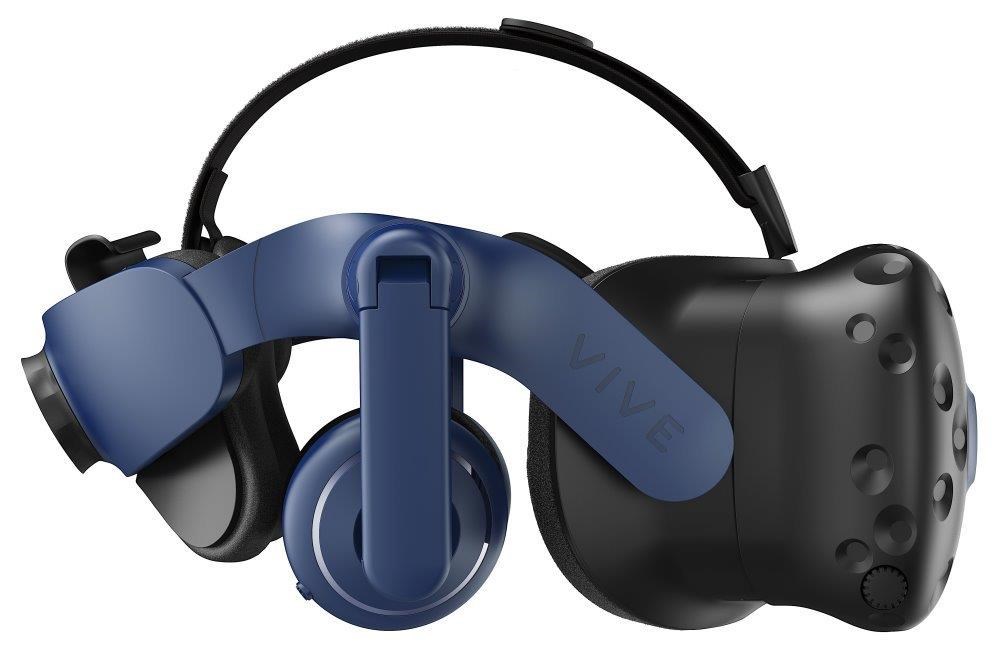 HTC Vive Pro 2 HMD brýle pro virtuální realitu,  2x 2448x2448px 5K rozlišení,  120Hz,  FOV 120°,  černá/ modrá6 