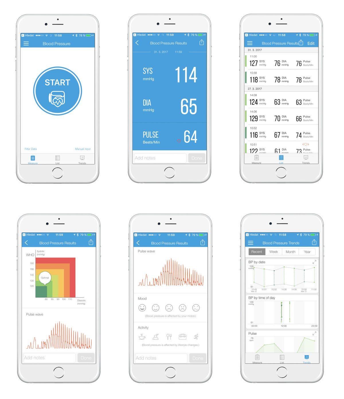 iHealth PUSH – zápěstní tlakoměr3 