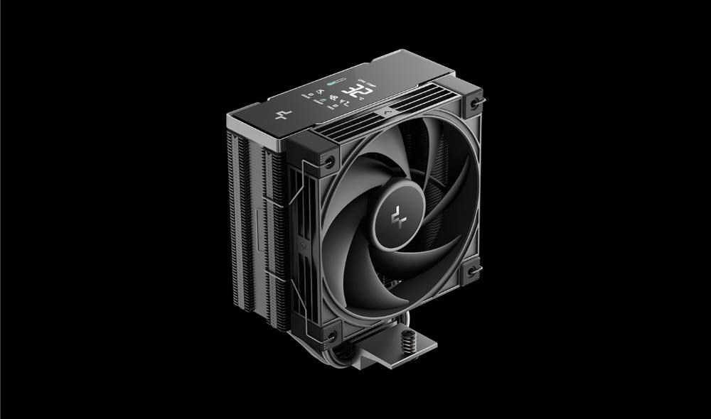 DEEPCOOL CPU Chladič AK400 G2 DIGITAL NYX,  1x120mm,  LGA1851,  AM5,  černá3 