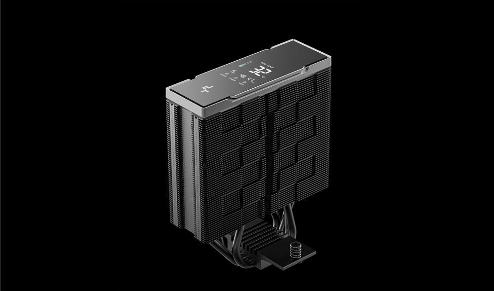 DEEPCOOL CPU Chladič AK400 G2 DIGITAL NYX,  1x120mm,  LGA1851,  AM5,  černá6 