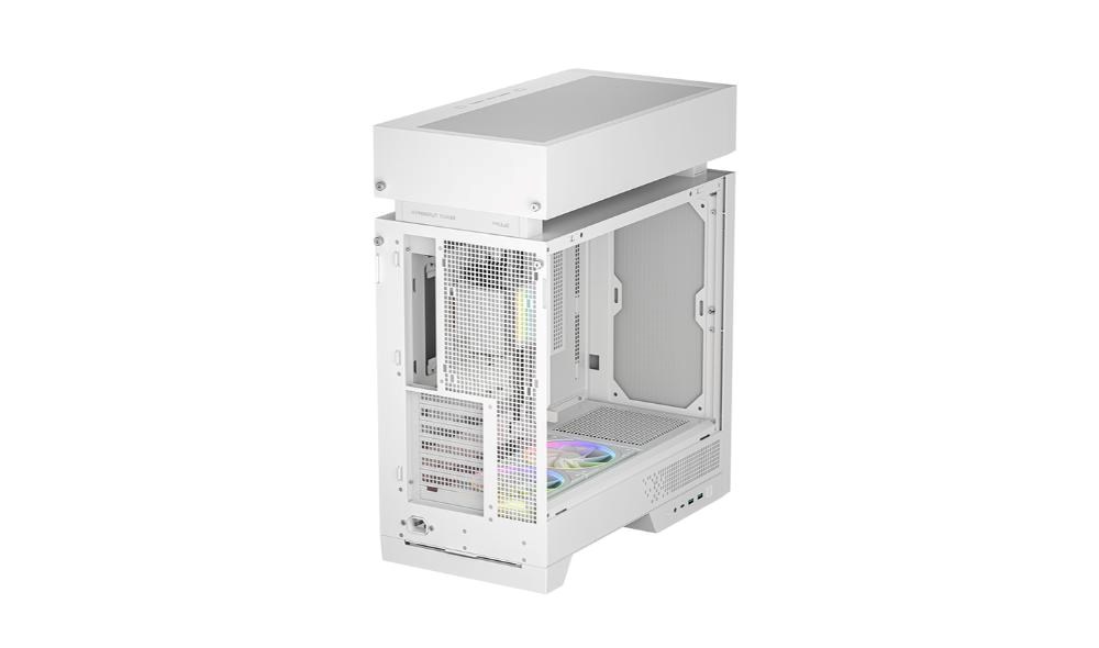DEEPCOOL Case CL6600 WH,  ATX,  Průhledná bočnice,  vodní chlazení,  bílá9 