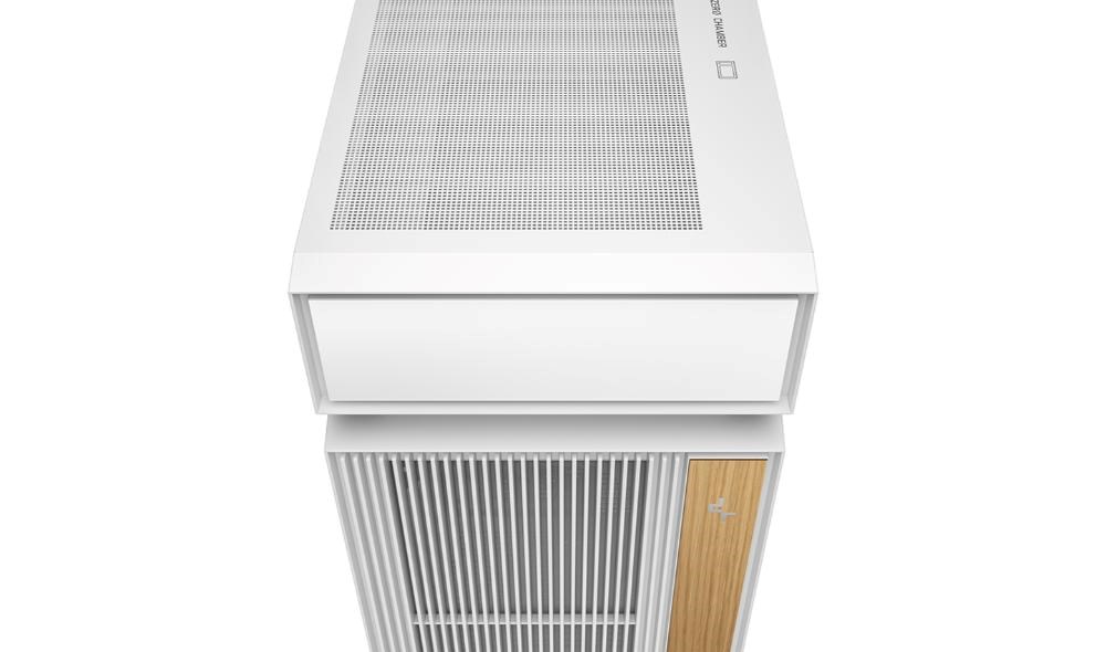 DEEPCOOL Case CL6600 WH,  ATX,  Průhledná bočnice,  vodní chlazení,  bílá10 