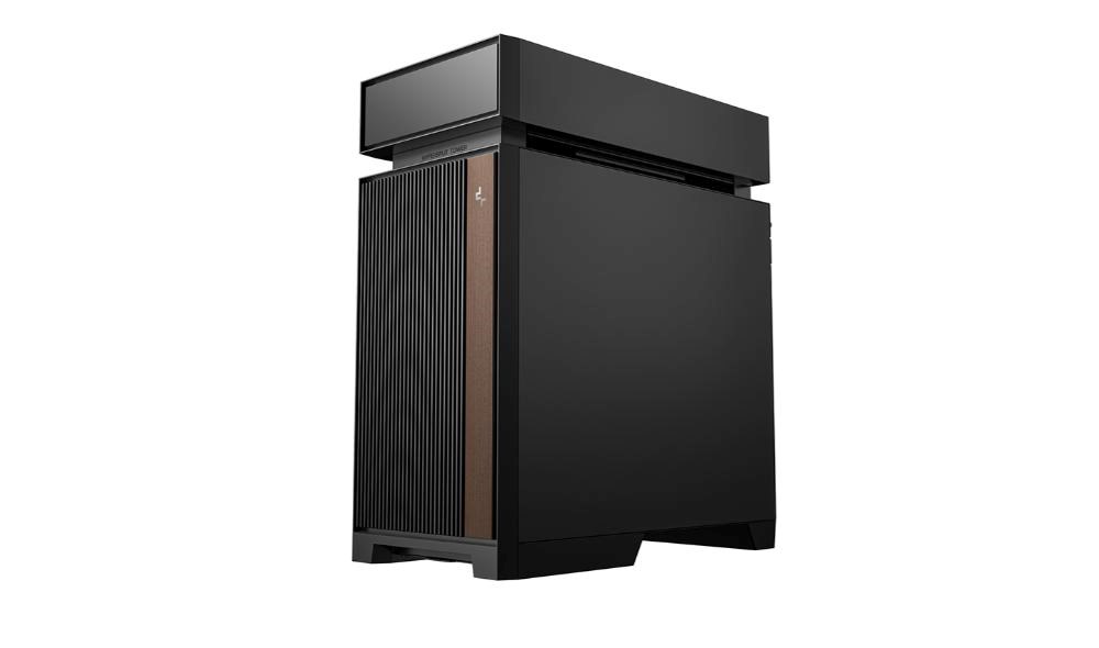 DEEPCOOL Case CL6600,  ATX,  Průhledná bočnice,  vodní chlazení,  černá8 