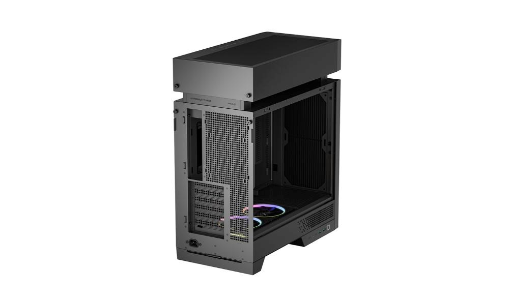 DEEPCOOL Case CL660,  ATX,  Průhledná bočnice,  černá0 