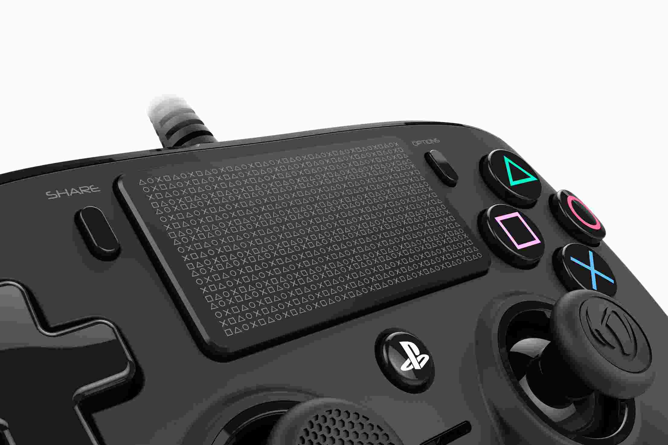 Nacon Wired Compact Controller - ovladač pro PlayStation 4 - černý5 