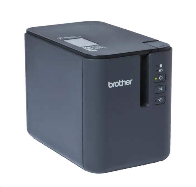 BAZAR - BROTHER tiskárna štítků PT-P950NW - 36mm,  pásky TZe,  WIFI,  Profesionální PC Tiskárna Štítků - Poškozený obal (Ko2 