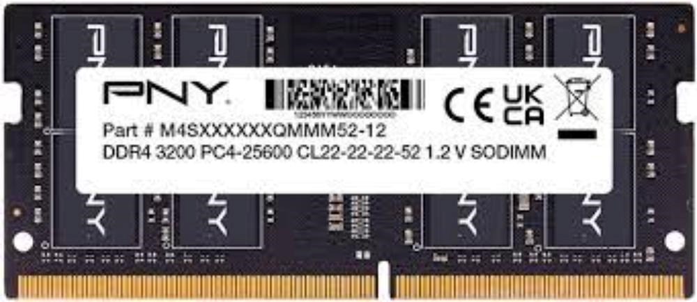 PNY SODIMM DDR4 16GB 3200MHz CL222 