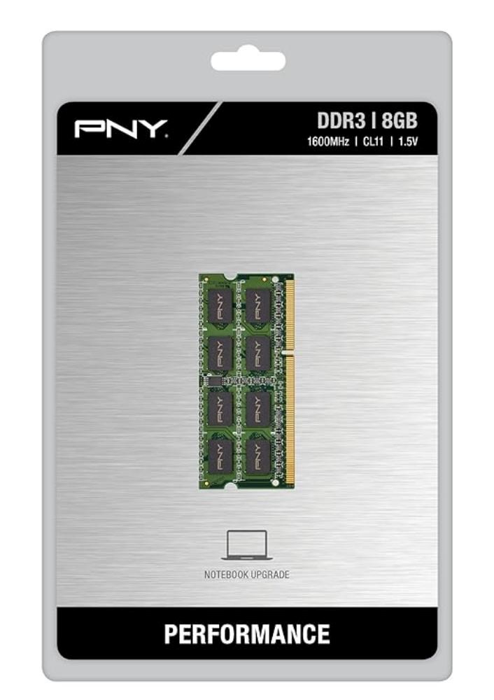 PNY SODIMM DDR3 8GB 1600MHz CL113 