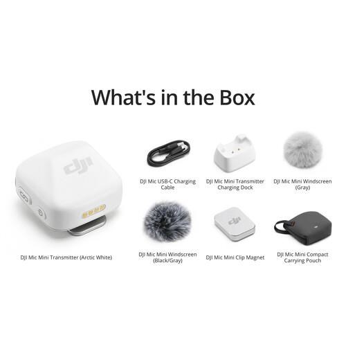 DJI Mic Mini Transmitter (Arctic White)1 