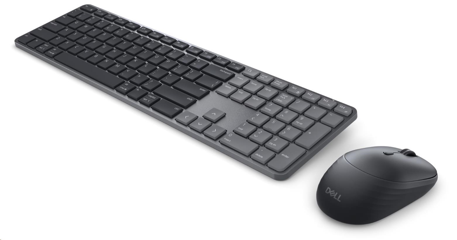 DELL Pro 7 Slim Keyboard and Mouse - KM726 - German (QWERTZ)1 