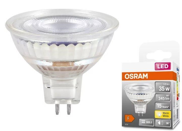 OSRAM LED STAR GU5, 3  3, 8W/ 827 12V MR16 35W teplá0 