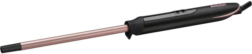 BaByliss C449E kulma na vlasy,  kónická,  6 teplot,  studený hrot a klipsy,  černá0 