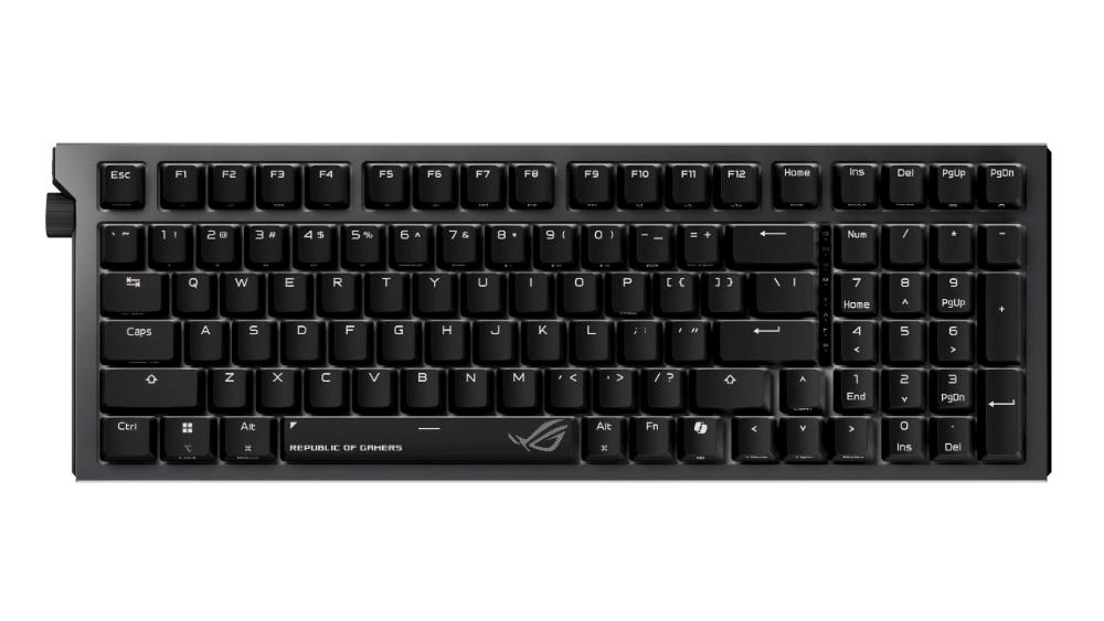 ASUS klávesnice ROG Strix Morph 96 WL,  Mechanická,  Bezdrátová,  CZ/ SK,  černá1 