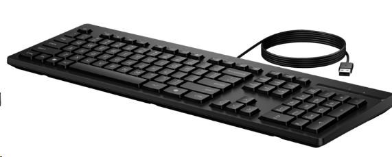 HP 125 Wired Keyboard - Česká0 
